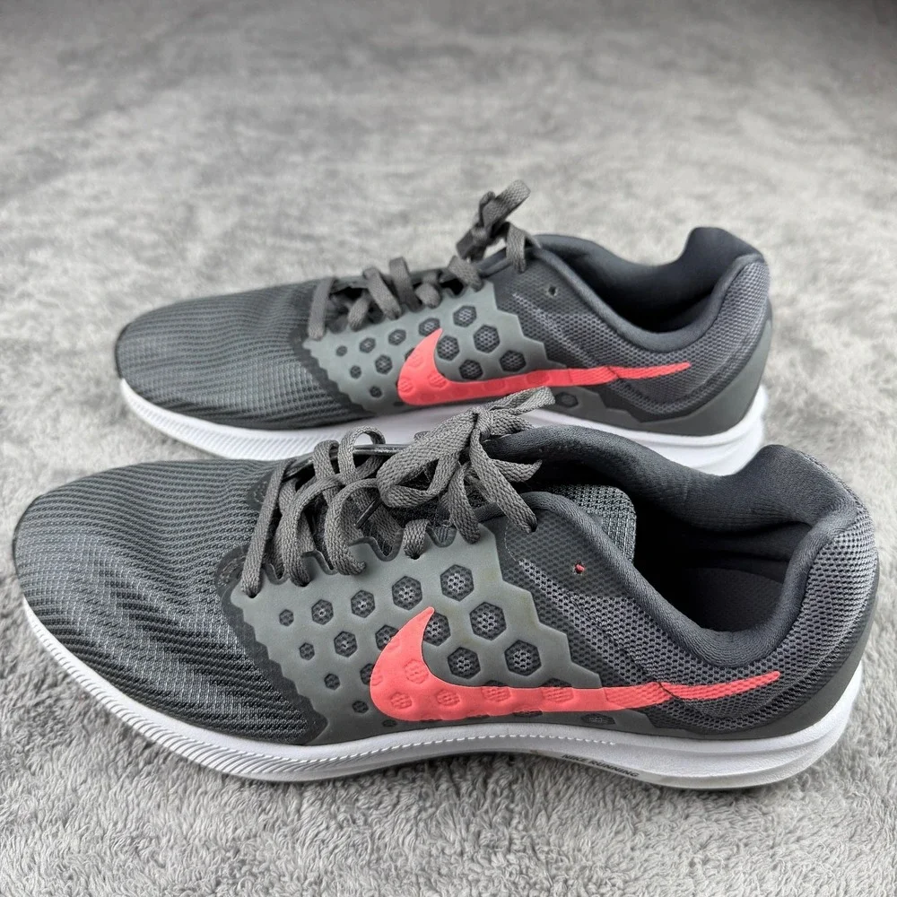 Nike Downshifter 7 Lava Running Shoes 852466-001‎ Womens 10 Gray Pink